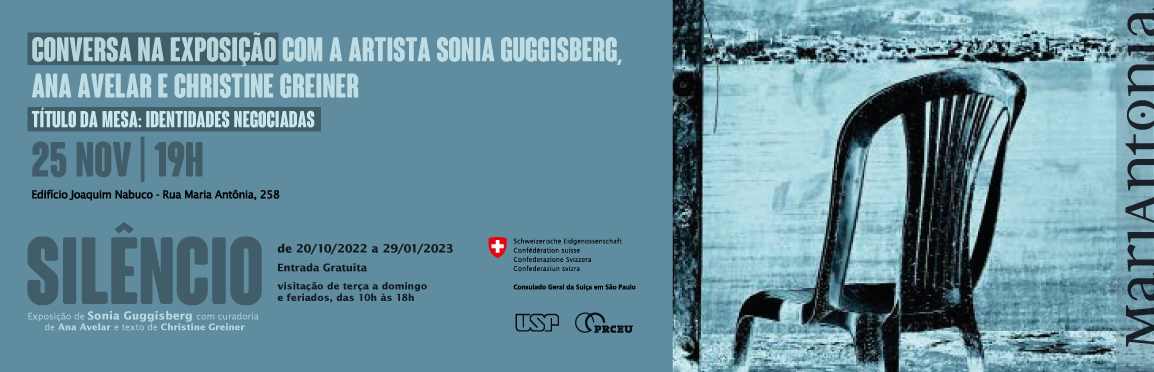 Conversa na exposição “Silêncio”, com Sonia Guggisberg, Ana Avelar e Christine Greiner