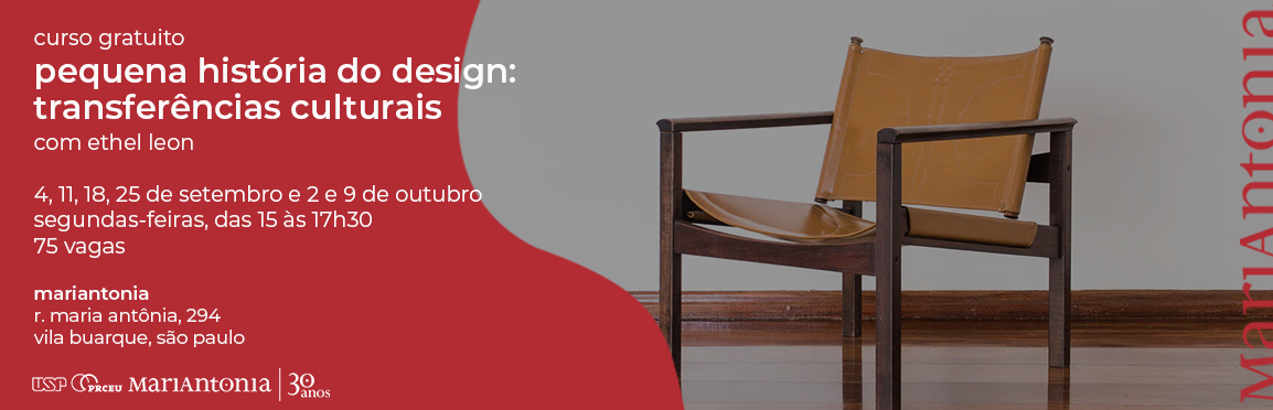 Curso enfoca as relações entre o design brasileiro e internacional