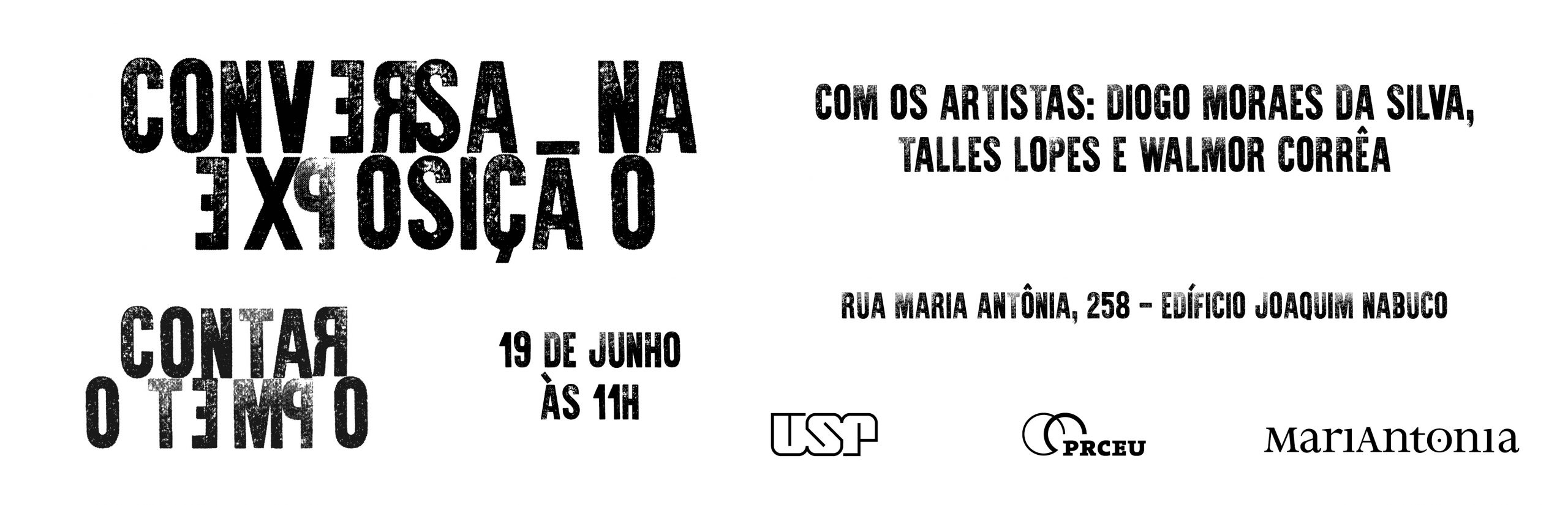 Última conversa na exposição “Contar o tempo”