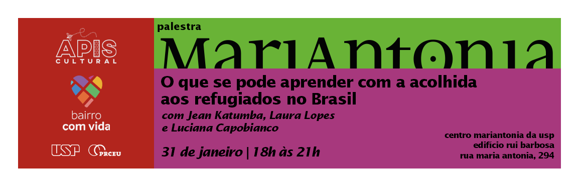 Palestra reflete sobre a acolhida aos refugiados no Brasil