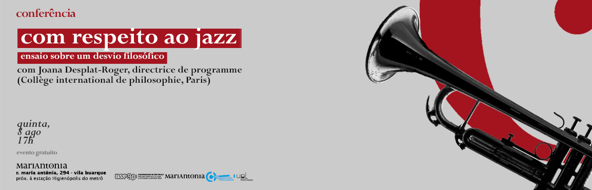Filósofa francesa ministra conferência sobre jazz